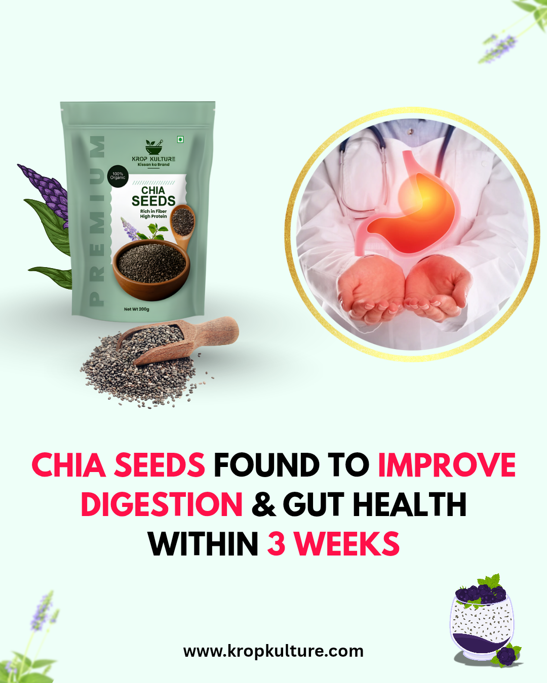 Organic Chia Seeds 200g