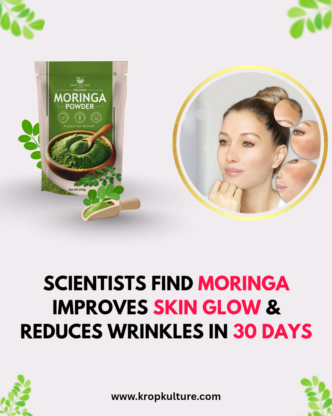 Organic Moringa Powder 200g